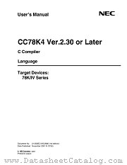 USBB13CC78K4 datasheet pdf NEC