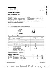 SGS10N60RUFDTU datasheet pdf Fairchild Semiconductor