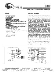 CY7B933-JI datasheet pdf Cypress
