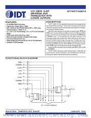 IDT74FCT163601APA datasheet pdf IDT