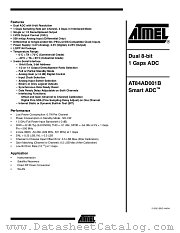 AT84AD001B datasheet pdf Atmel