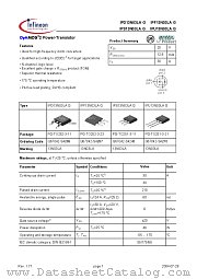 IPS13N03LA datasheet pdf Infineon