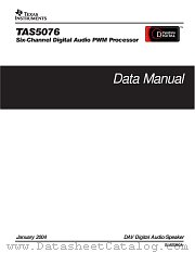 TAS5076PFCRG4 datasheet pdf Texas Instruments