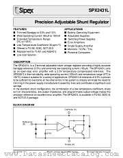 SPX2431LM-L datasheet pdf Sipex Corporation