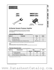 J202_D74Z datasheet pdf Fairchild Semiconductor