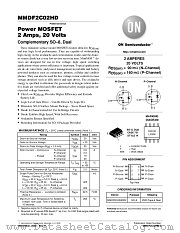 MMDF2C02HDR2 datasheet pdf ON Semiconductor