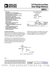ADR510ART-REEL7 datasheet pdf Analog Devices