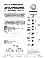 LM2931D-5.0R2 datasheet pdf ON Semiconductor