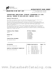 JM38510/10104SGA datasheet pdf National Semiconductor