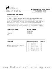 JM38510/10104SPA datasheet pdf National Semiconductor