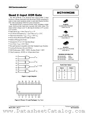 MC74VHC86DTR2 datasheet pdf ON Semiconductor