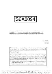 S6A0094A datasheet pdf Samsung Electronic