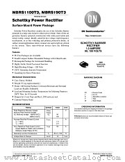 MBRS1100 datasheet pdf ON Semiconductor
