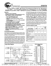 CY2277APAC-12M datasheet pdf Cypress