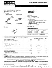 HUF75829D3ST datasheet pdf Fairchild Semiconductor