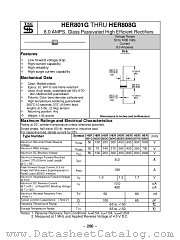 HER804G datasheet pdf Taiwan Semiconductor