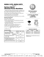 MURA115T3 datasheet pdf ON Semiconductor