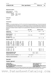 TFS311A datasheet pdf Vectron