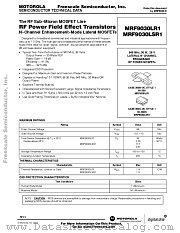 MRF9030LSR1 datasheet pdf Freescale (Motorola)
