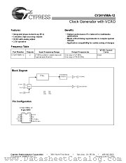 CY241V08A-12 datasheet pdf Cypress