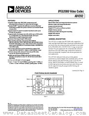 ADV202-SD-EB datasheet pdf Analog Devices