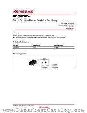 HRC0202A datasheet pdf Renesas