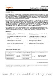 HYMD264G726A(L)8-L datasheet pdf Hynix Semiconductor