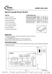 BTS3118N datasheet pdf Infineon