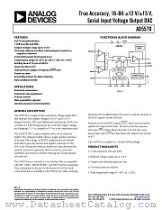 AD5570BRS datasheet pdf Analog Devices