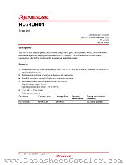 HD74UH04 datasheet pdf Renesas