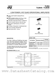 TL064BID datasheet pdf ST Microelectronics