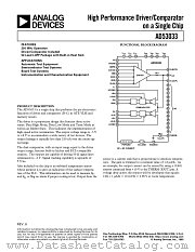 AD53033JSTP datasheet pdf Analog Devices