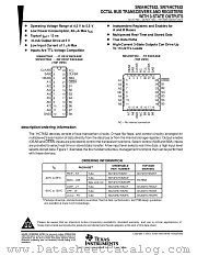 SN74HCT652NT datasheet pdf Texas Instruments