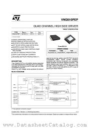 VNQ810PEP datasheet pdf ST Microelectronics