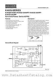 KA5Q1565RFYDTU datasheet pdf Fairchild Semiconductor