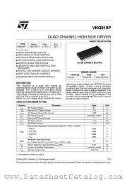 VNQ810PTR-E datasheet pdf ST Microelectronics