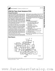 DP8570AV datasheet pdf National Semiconductor