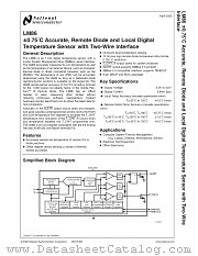 LM86EVAL datasheet pdf National Semiconductor