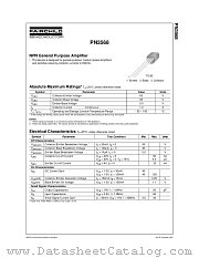 PN3568_J05Z datasheet pdf Fairchild Semiconductor