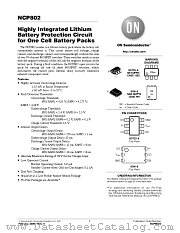 NCP802 datasheet pdf ON Semiconductor