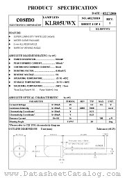 KLR05UWX datasheet pdf Cosmo Electronics