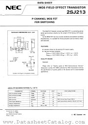 2SJ213-T1 datasheet pdf NEC