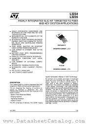 L3234B datasheet pdf ST Microelectronics