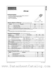 PF5102 datasheet pdf Fairchild Semiconductor