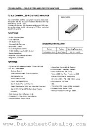 S1D2506A01 datasheet pdf Samsung Electronic