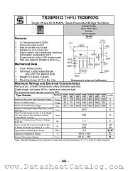 TS20P01G datasheet pdf Taiwan Semiconductor