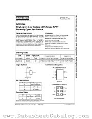 NC7SZ66P5X datasheet pdf Fairchild Semiconductor