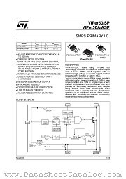 VIPER50ASP13TR datasheet pdf ST Microelectronics