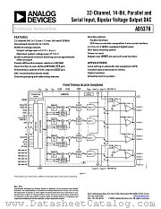 AD5378 datasheet pdf Analog Devices