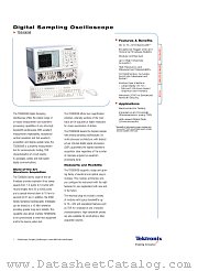 TDS8000B datasheet pdf Tektronix